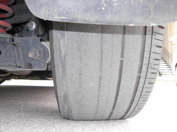Desgaste de pneu sem geometria
