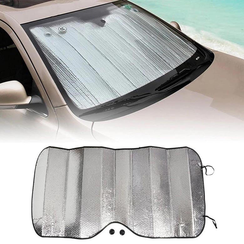 Protetor solar aluminizado para carros